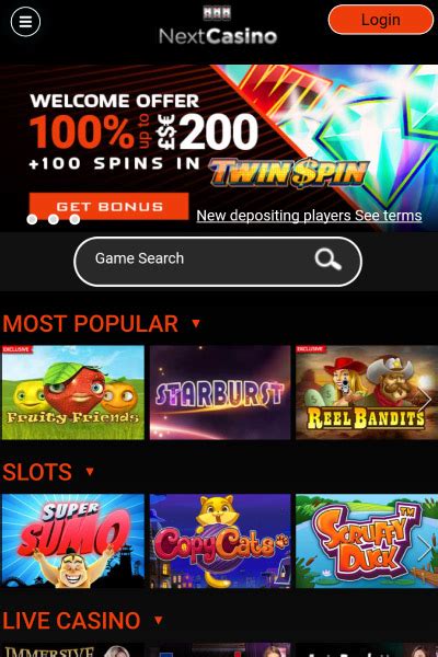 nextcasino sovellus|NextCasino Mobile App – Download for Android & iOS.